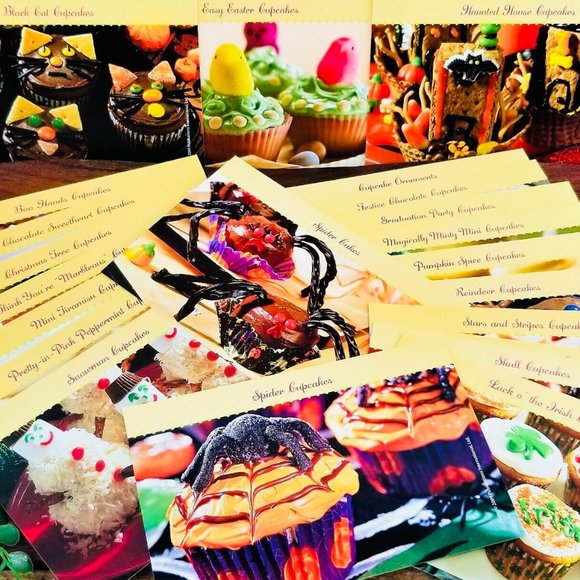 PUBLICATION INT'L Cupcake Recipe Box Collection NWT - Picture 9 of 9